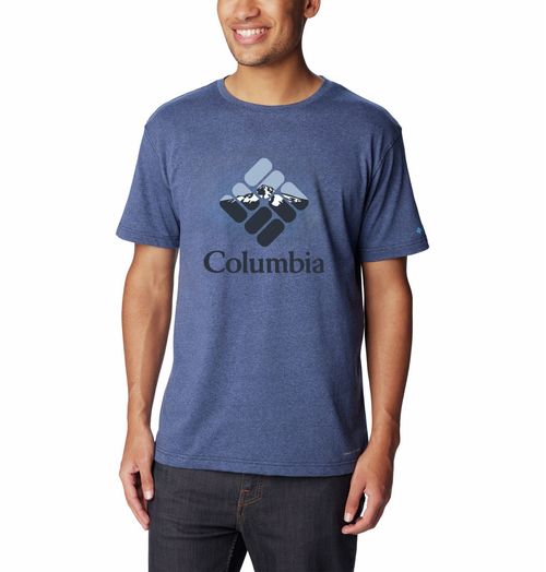 Remera Columbia Ms Graphic Tee Mountain