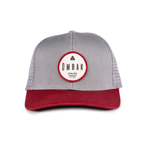 Cap Albatros Bordo / Gris Logo Ombak