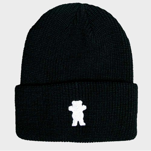 BEANIE OUTDOOR DIV BEAR BLK GRIZZLY