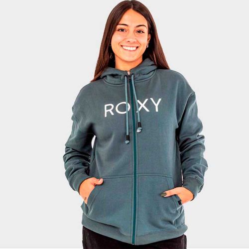 Campera Canguro Logo Roxy